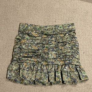 Zara Silk Skirt Size Medium